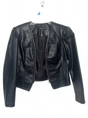 New Look Black Faux Leather Jacket